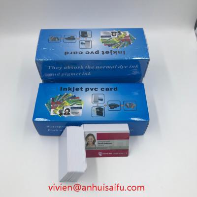 Double Side Inkjet Pvc Card for Epson Or Canon Printer (Двухсторонняя струйная ПВХ-карта для принтера Epson или Canon)